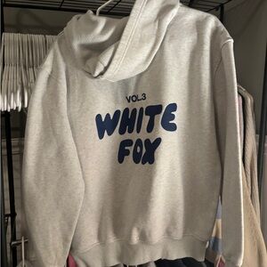 White Fox hoodie size XS/S